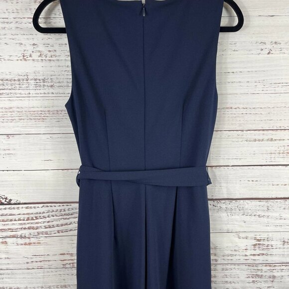 Calvin Klein Jumpsuit Womens Navy Blue Sleeveless - Picture 4 of 8